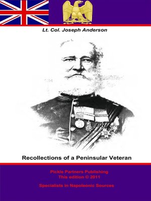 cover image of Recollections of a Peninsular Veteran